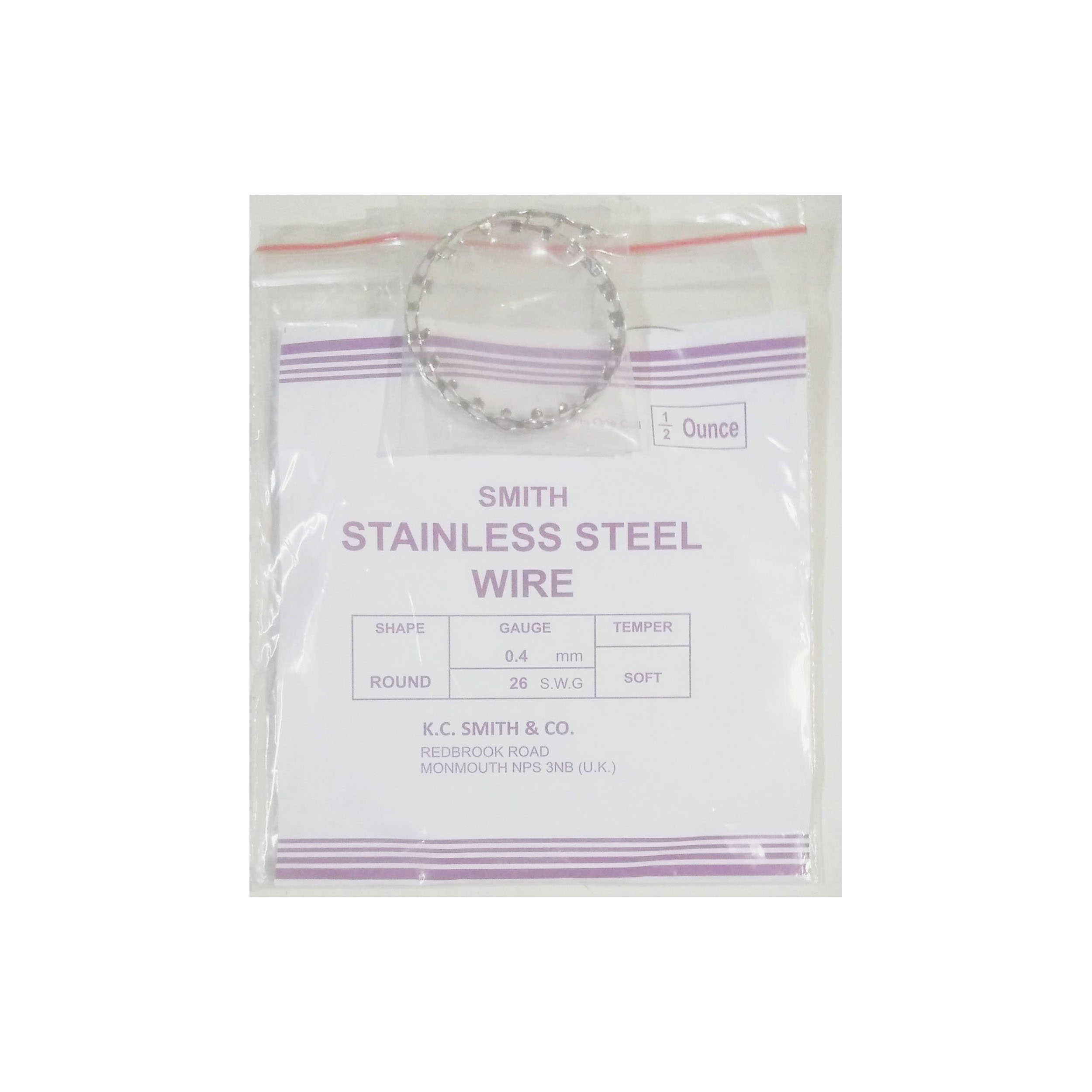 Smith Arch bar and 26 gs wire (Pack of 5)